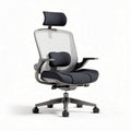 Ergonomische bureaustoel met mesh rugleuning en verstelbare armsteunen 60 x 60 x 110cm